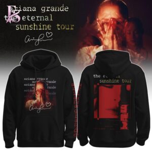Stylish fashion product featuring modern design details and premium quality craftsmanship Ariana Eternal Sunshine Era World Tour 2026 Shirt 3