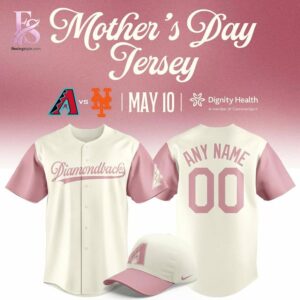Stylish Arizona Diamondbacks 2026 Mother Day Jersey 1 designed for everyday comfort and casual fashion.