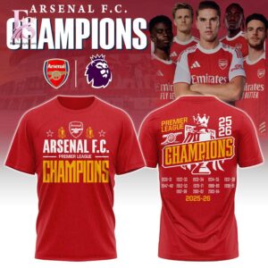 Stylish display of Arsenal F C Champions Premier League 2026 Hoodie 5 with clean details and trendy look.