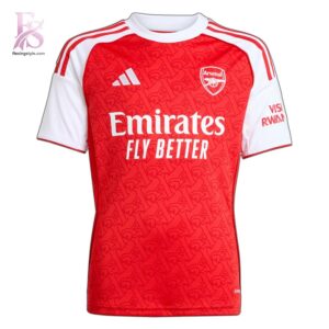 Stylish display of Arsenal FC Champions League Final EPL 2026 Jersey 2 with clean details and trendy look.
