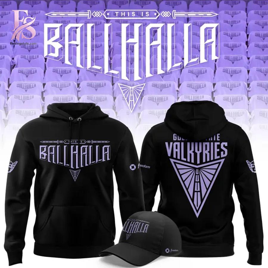 Stylish BALLHALLA Golden State Valkyries T Shirt 4 product with smooth finish and modern casual look.