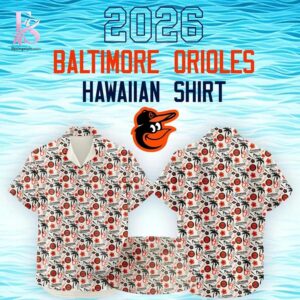 Stylish fashion product featuring modern design details and premium quality craftsmanship Baltimore Orioles 2026 Birdland Hawaii Shirt 1