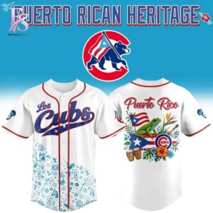 Stylish fashion product featuring modern design details and premium quality craftsmanship Chicago Cubs Puerto Rican Heritage Baseball Jerseys 1