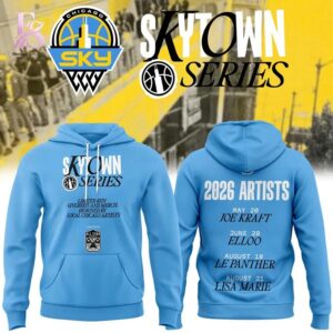 Stylish Chicago Sky 2026 Skytown Series Hoodie 1 with a modern look and comfortable everyday appeal.