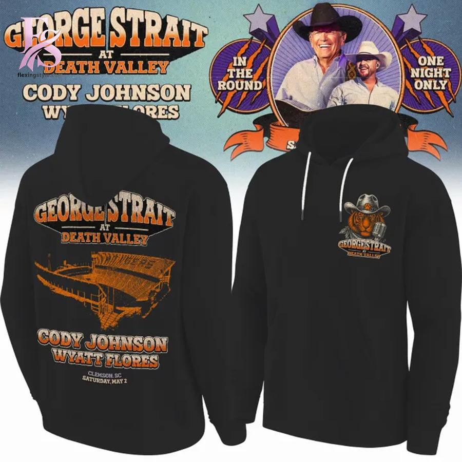 Clemson Tigers x The King of Country George Strait T Shirt 4 combines a modern look with comfortable wearability.