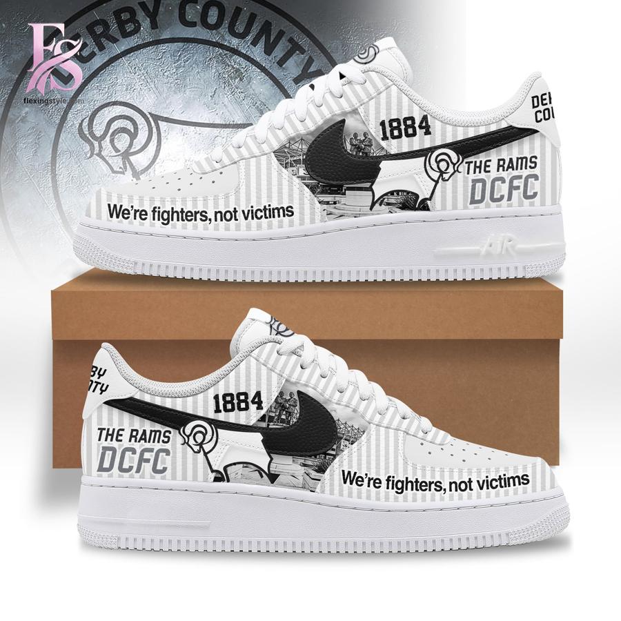 Stylish Derby County FC Air Force Shoes 1 designed for everyday comfort and casual fashion.