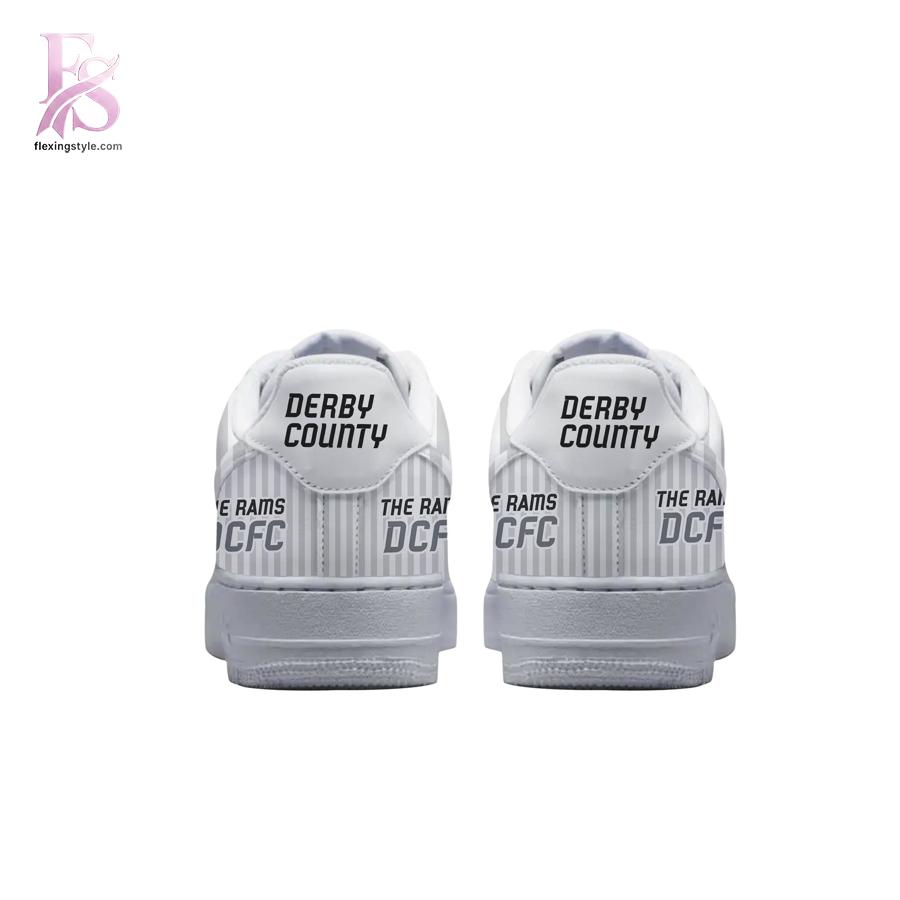 Stylish Derby County FC Air Force Shoes 3 designed for everyday comfort and casual fashion.