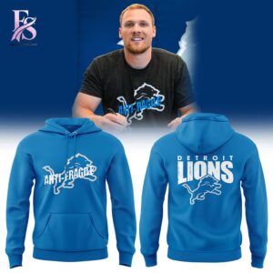 Trendy fashion product featuring premium fabric and contemporary streetwear style Detroit Lions Jack Campbell Our All Pro linebacker Hoodie 1