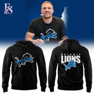 Trendy fashion product featuring premium fabric and contemporary streetwear style Detroit Lions Jack Campbell Our All Pro linebacker Hoodie 4