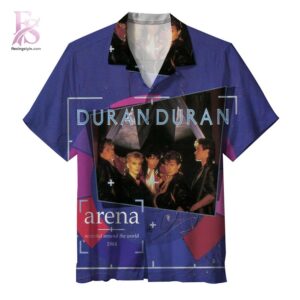 Contemporary fashion apparel in Duran Duran Arena Hawaiian Shirt 1 designed for effortless everyday outfits