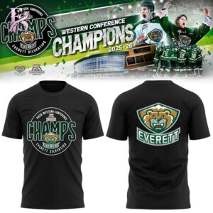 Stylish Everett Silvertips 2026 Western Champs Shirt 1 designed for everyday comfort and casual fashion.