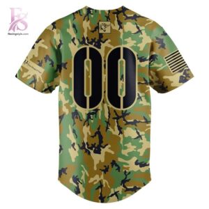 Stylish display of Fayetteville Woodpeckers x Military Appreciation Jersey 2026 3 with clean details and trendy look.