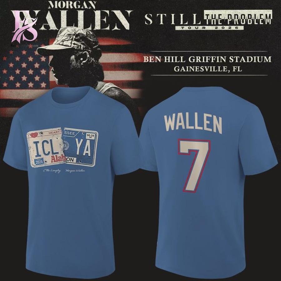 Stylish Florida Gators Gainesville Morgan Wallen Still the Problem Tour 2026 Shirt 1 product with smooth finish and modern casual look.