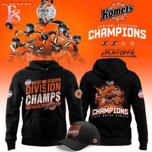 Fort Wayne Komets Central Division Champions 2026 T Shirt 4 combines a modern look with comfortable wearability.