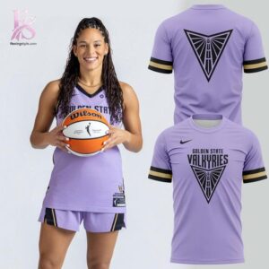 Contemporary fashion apparel in Golden State Valkyries Violet Valkyries Shirt 1 designed for effortless everyday outfits
