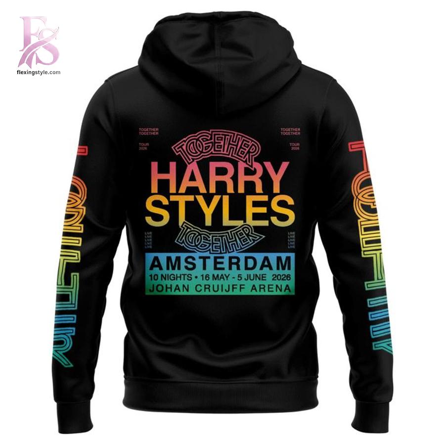 Harry Styles Amsterdam Hoodie 3 combines a modern look with comfortable wearability.