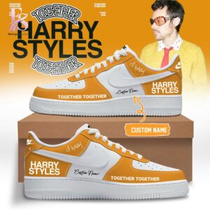 Trendy fashion product featuring premium fabric and contemporary streetwear style Harry Styles Together Together Nike Air Force 1 2