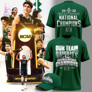 Stylish Hawaii Men Volleyball national champions 2026 Shirt 1 product with smooth finish and modern casual look.
