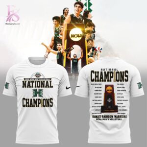 Stylish display of Hawaii Rainbow Warriors 2026 NCAA National Champions Hoodie 3 with clean details and trendy look.