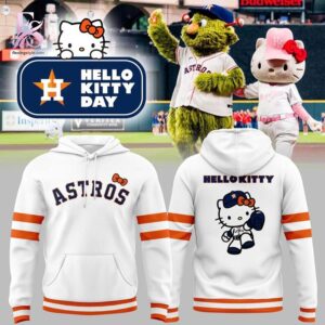 Contemporary fashion apparel in Houston Astros 2026 Hello Kitty Day Hoodie 1 designed for effortless everyday outfits