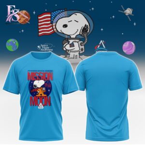Stylish JSC Youth Snoopy Mission to Moon Hoodie 2 designed for everyday comfort and casual fashion.
