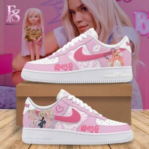 Karol G Nike Air Force Shoes 1 combines a modern look with comfortable wearability.