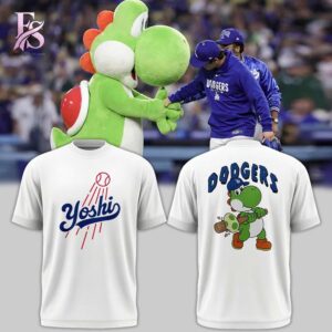 Stylish Los Angeles Dodgers Yoshi Statement Shirt 1 product with smooth finish and modern casual look.