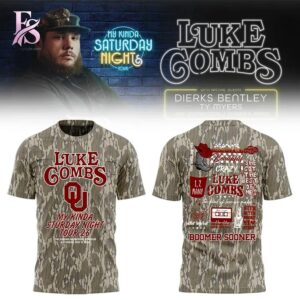 Stylish fashion product featuring modern design details and premium quality craftsmanship Luke Combs Oklahoma Memorial Stadium Oklahoma Sooners Hoodie 2