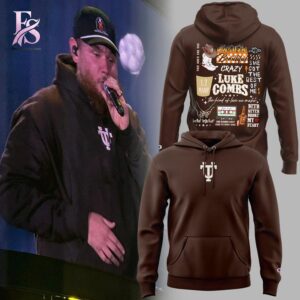 Stylish display of Luke Combs x Tennessee Volunteers My Kinda Saturday Night Tour 2026 Hoodie 1 with clean details and trendy look.