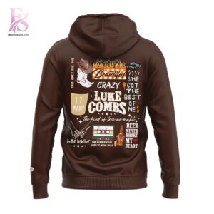 Stylish display of Luke Combs x Tennessee Volunteers My Kinda Saturday Night Tour 2026 Hoodie 3 with clean details and trendy look.
