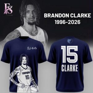 Stylish Memphis Grizzlies Brandon Clarke 15 Shirt 1 product with smooth finish and modern casual look.