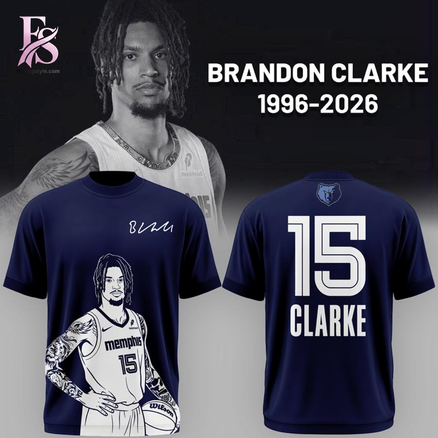 Stylish Memphis Grizzlies Brandon Clarke 15 Shirt 1 product with smooth finish and modern casual look.