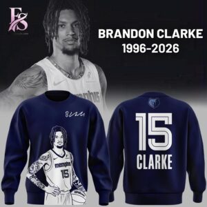 Stylish Memphis Grizzlies Brandon Clarke 15 Shirt 3 product with smooth finish and modern casual look.