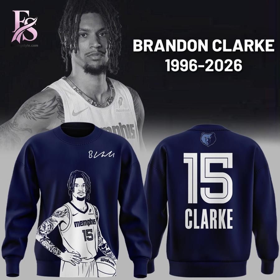 Stylish Memphis Grizzlies Brandon Clarke 15 Shirt 3 product with smooth finish and modern casual look.