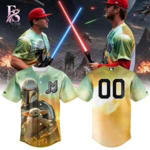 Stylish fashion product featuring modern design details and premium quality craftsmanship Memphis Redbirds Star Wars Night Jersey 1