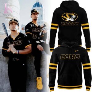 Stylish Mizzou Baseball CoMo Day Hoodie 1 product with smooth finish and modern casual look.