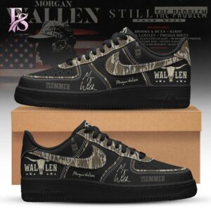 Stylish display of Morgan Still The Problem 2026 World Tour Nike Air Force 1 1 with clean details and trendy look.