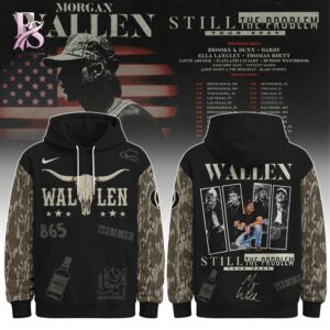 Stylish fashion product featuring modern design details and premium quality craftsmanship Morgan Still The Problem 2026 World Tour Shirt 3