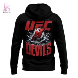 Stylish New Jersey Devils UFC Hoodie 2 designed for everyday comfort and casual fashion.