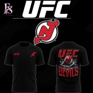 Stylish New Jersey Devils UFC Hoodie 4 designed for everyday comfort and casual fashion.