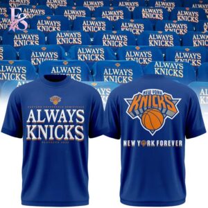 Stylish New York Knicks 2026 NBA Playoffs Round 2 T Shirt 1 product with smooth finish and modern casual look.