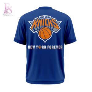 Stylish New York Knicks 2026 NBA Playoffs Round 2 T Shirt 3 product with smooth finish and modern casual look.