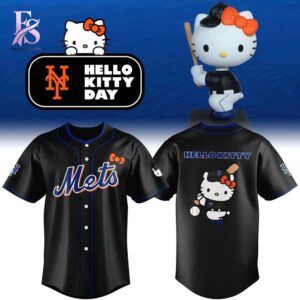 Contemporary fashion apparel in New York Mets 2026 Hello Kitty Day Jersey 1 designed for effortless everyday outfits