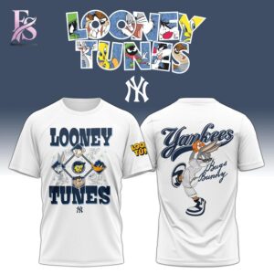 Stylish fashion apparel with modern casual design and comfortable everyday fit New York Yankees Looney Tunes Bugs Bunny Shirt 1