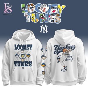 Stylish fashion apparel with modern casual design and comfortable everyday fit New York Yankees Looney Tunes Bugs Bunny Shirt 2