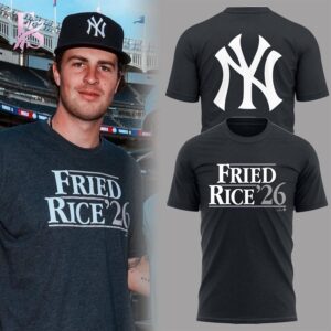 Stylish fashion apparel with modern casual design and comfortable everyday fit New York Yankees Max Fried Ben Rice 26 Shirt 1