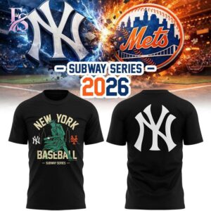 Stylish display of New York Yankees Subway Series Clash 2026 Shirt 1 with clean details and trendy look.