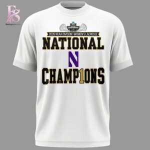Stylish Northwestern Wildcats2026 NCAA Women s Lacrosse National Champions Shirt 2 with a modern look and comfortable everyday appeal.
