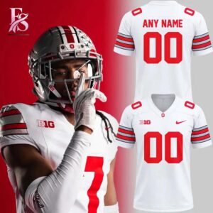 Stylish Ohio State Football Buckeye Stripe Jersey 1 product with smooth finish and modern casual look.