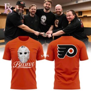 Stylish display of Philadelphia Flyers Believe Jason Voorhees Shirt 1 with clean details and trendy look.